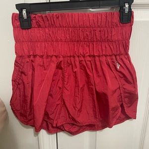 red free people way home shorts